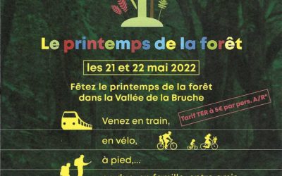 Le Printemps de la Forêt, die 21. et 22. mai 2022, haben Sie davon schon gehört ??
